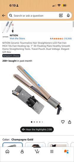 Notion Flat iron