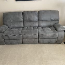 Reclining Sofa And Recliner Chair 