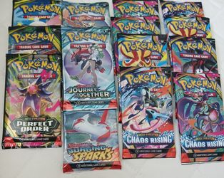 Pokemon packs unopened