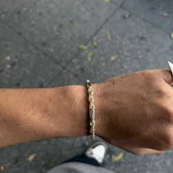 14k gold Milano Bracelet 