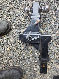 Heavy duty truck hitch