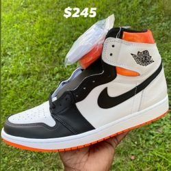 Air Jordan Retro 1 High “Electro Orange” Sz.12 