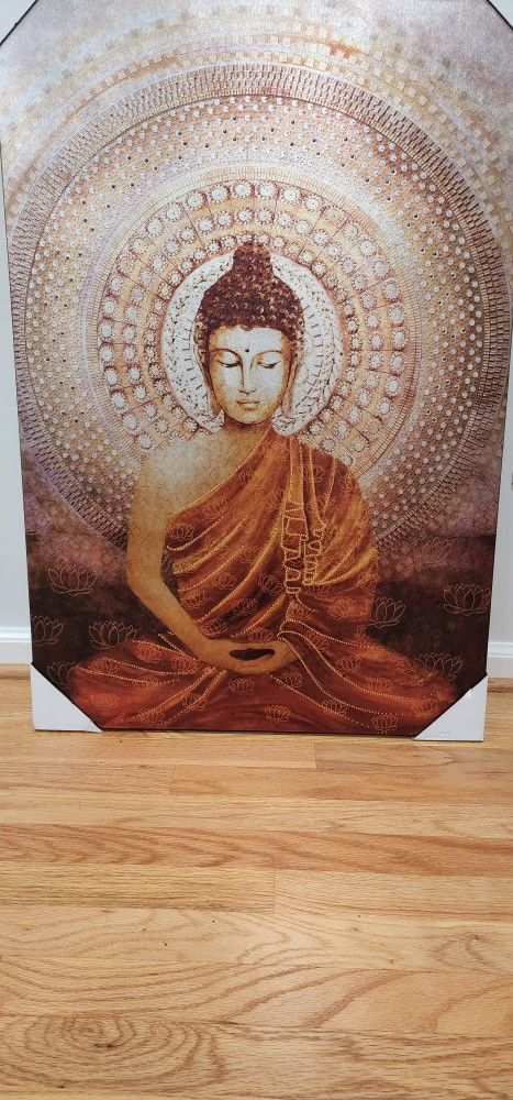 Brand New Buddha Canvas Wall Art 