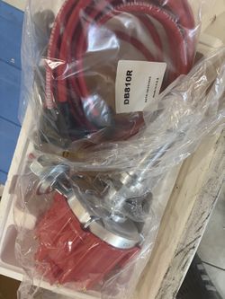 Block Performance Parts HEI Distributor + Red Wire Set — Chevy V8, Brand New