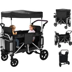 2 HIGH SETS WAGON STROLLER BRAND NEW 👶👶🧒🧒