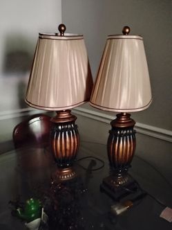 Brown lamps