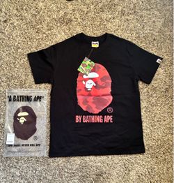 A Bathing Ape BAPE Camo Ape Head T-Shirtt