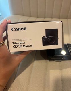 Canon Powershot G7X Mark iii Silver