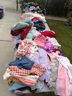 Large Lot of Clothing Mixed Sizes