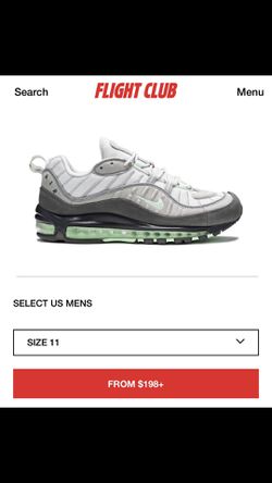 Gemeenten Welkom schoolbord Nike Air Max 98 Vast Grey & Mint Green Size 11/Authentic /No Box/No Trades  for Sale in Houston, TX - OfferUp