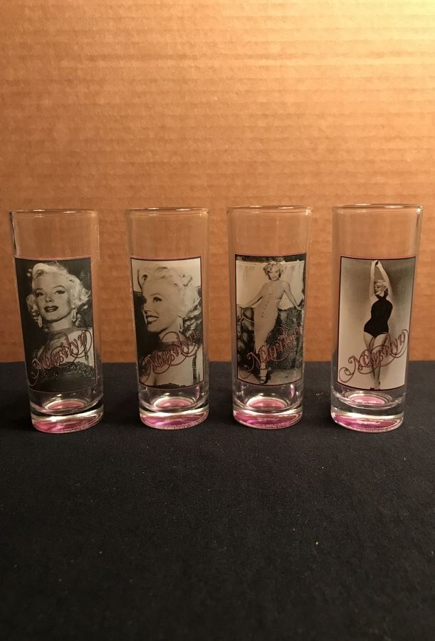 Marilyn Monroe Shot Glasses