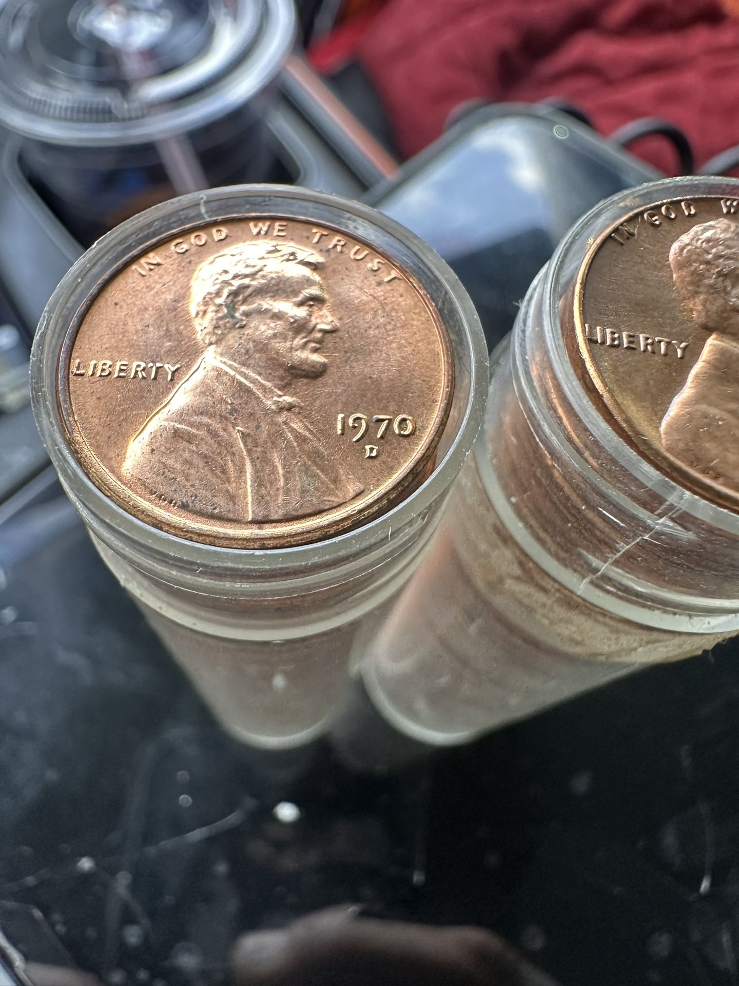50 Uncirculated 1968 Pennies & 50 1970’s Super Clean Mint Condition Pennies