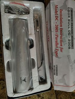 Door Bull Auto Door Closer NEW. Heavy Duty Commercial Quality w/Template