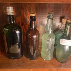 Antique Bottle Collection 