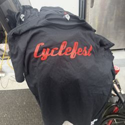 CYCLEFEST VELOSPORT EVENTS T-SHIRT BLACK RED LOGO CYCLING SHIRT SIZES S M L NEW  🔥 BRAND NEW CYCLEFEST / VELOSPORT EVENTS CYCLING T-SHIRTS 🔥 Availab