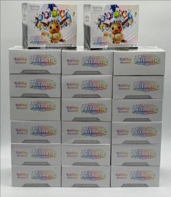 Pokemon prismatic evolutions elite trainer box
