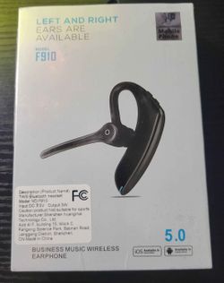 Brand New bluetooth headset, Wireless Bluetooth Hedset v5.0 CVC 8.0 Dual Mic Noise