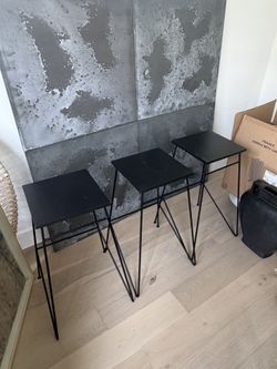Black Bar Stools