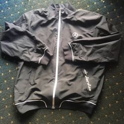 Jordan Track Jacket Men's XL Black Full Zip Pockets
