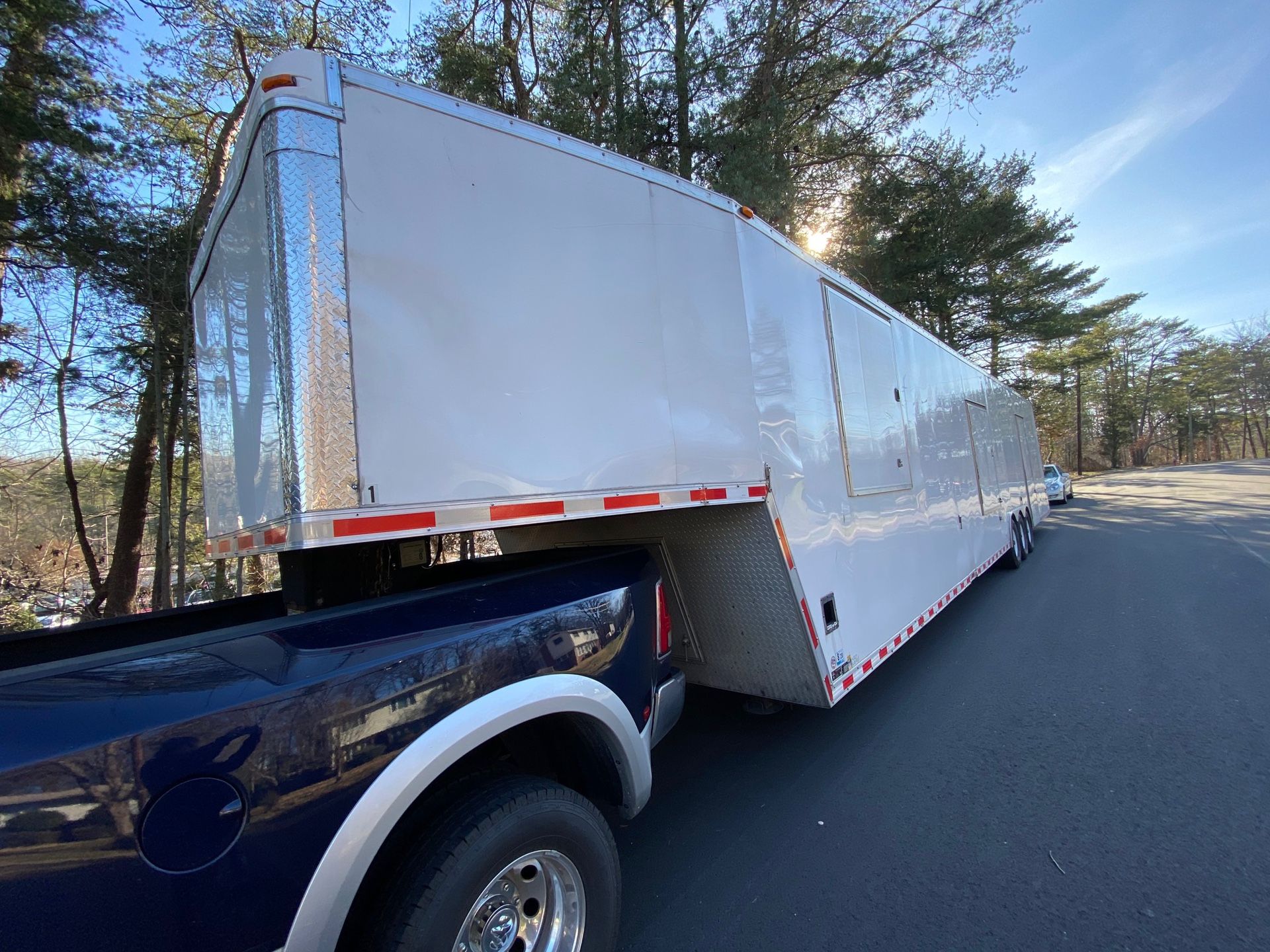 3 car enclosed trailer