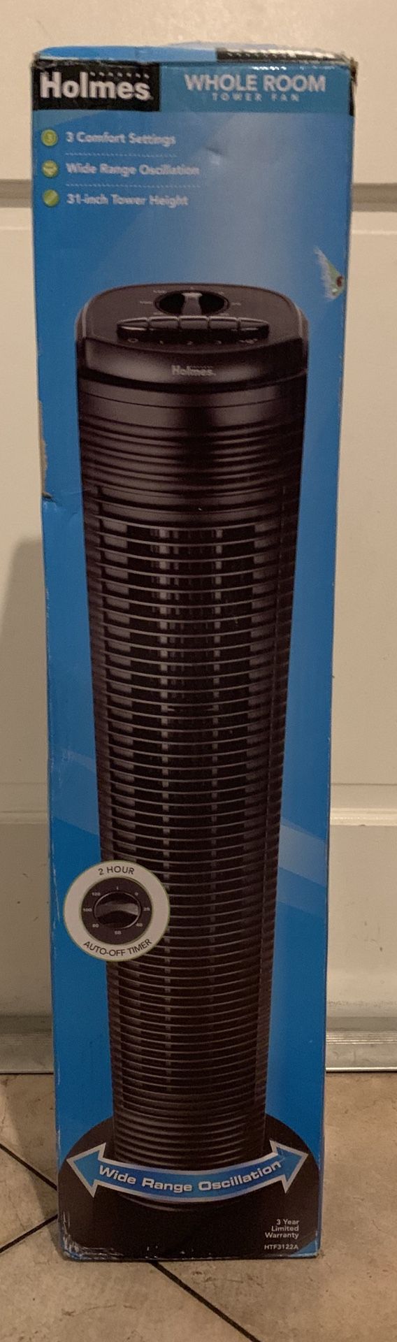 Holmes Whole Room Tower Fan 31”