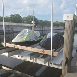 Jet Ski Storage On Boat Lift (Ready To Launch At All Times) By Haulover Sandbar