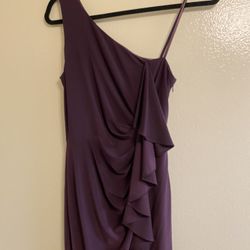 Purple Formal Long Dress - Size 2
