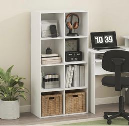 White Bookshelf