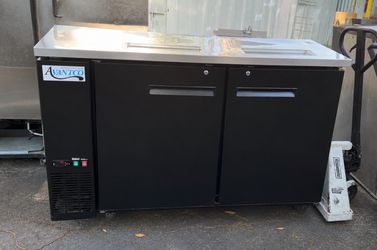 Avantco 2 Door Commercial Back Bar Refrigerator