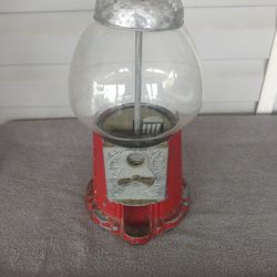 Vintage Gumball Machine, 15”,