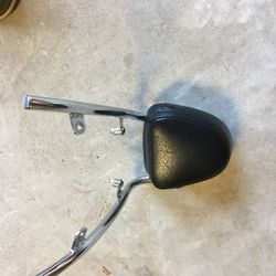 Honda Fury passenger backrest with frame