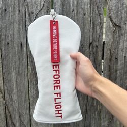 Remove Before Flight Driver Headcover