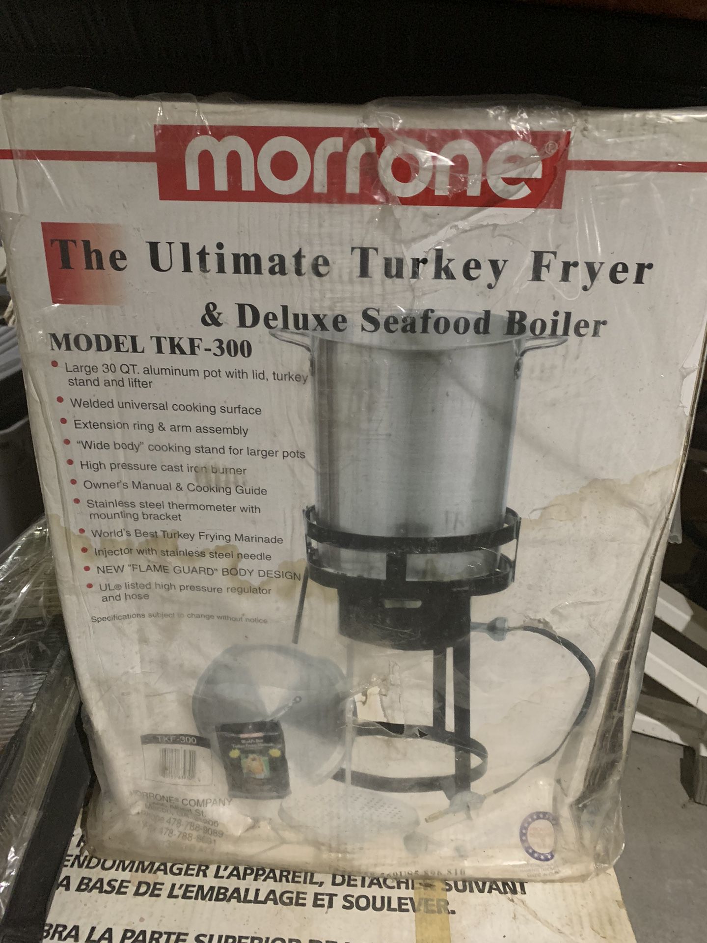 Turkey Deep Fryer - New In Box - 30 Quarts