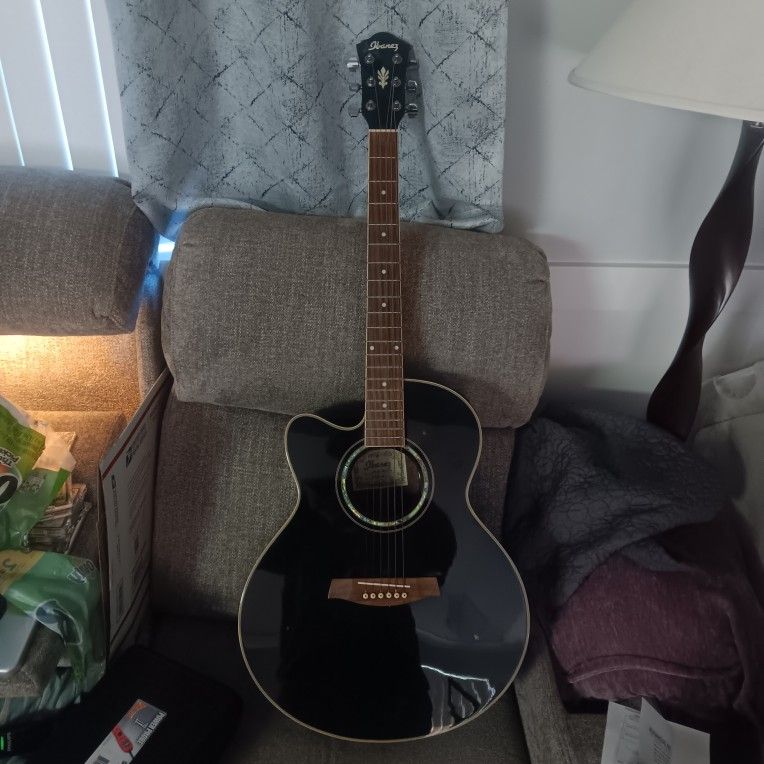 Ibanez Electric Acoustic Left Handed Guitar