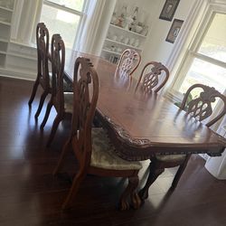 Table and chairs