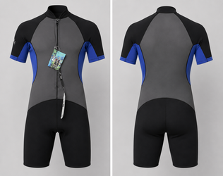 Dorado Men's XL Short Sleeve Wetsuit - NEW With Tags