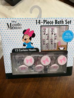 Minnie Mouse bathroom set