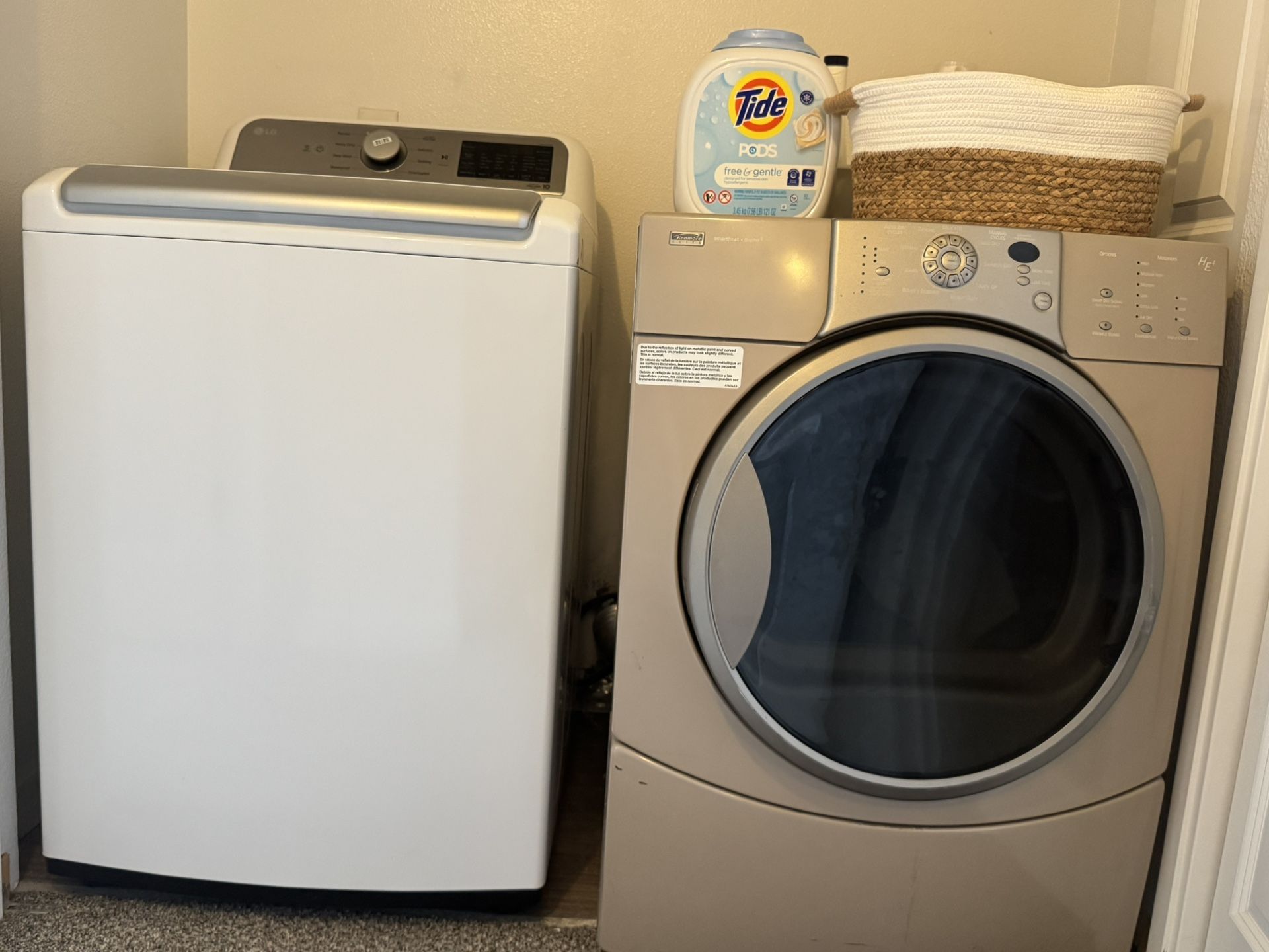Washer and Dryer - Electric