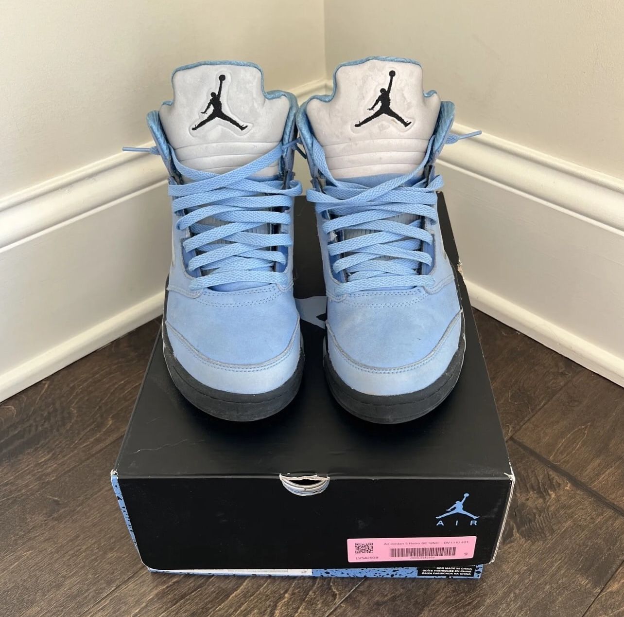 Air Jordan V Retro UNC University Blue