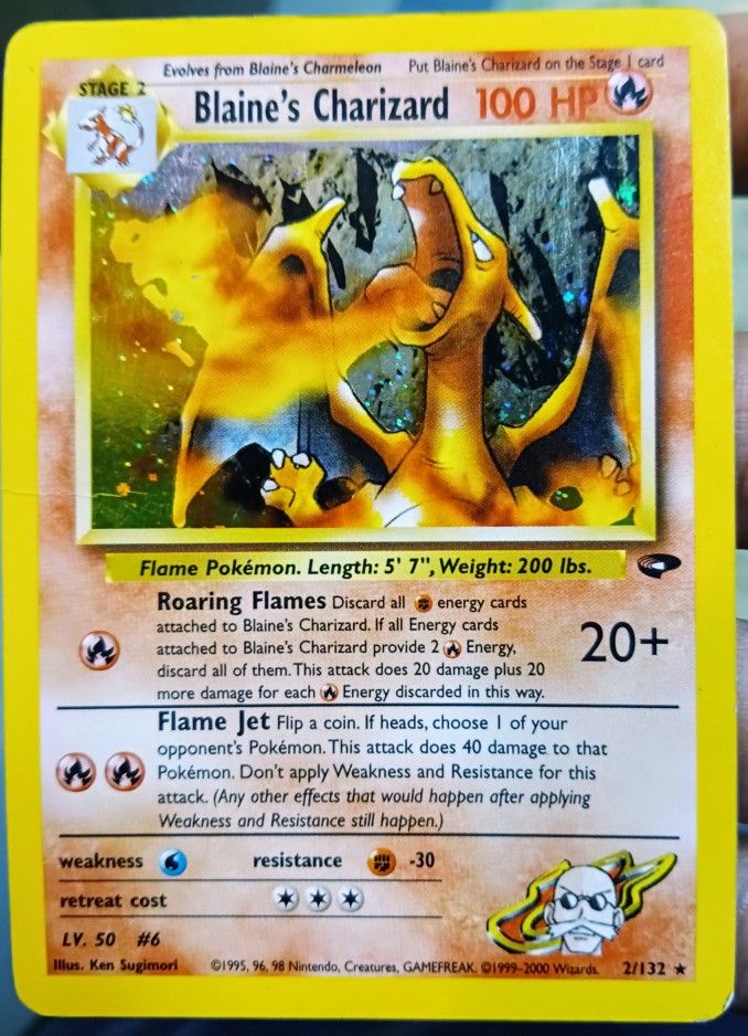 BLAINE'S CHARIZARD