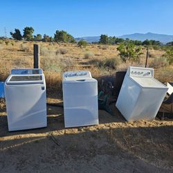 5 washers untested/parts