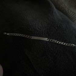 silver bracelet 8 1/2 inches