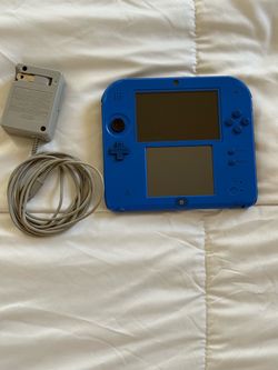 Nintendo 2DS - Electric Blue - w/ Charger