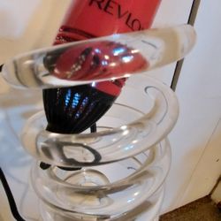 Stand for hair dryer or Revlon hair straightener