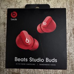 Beats Red Earbuds 