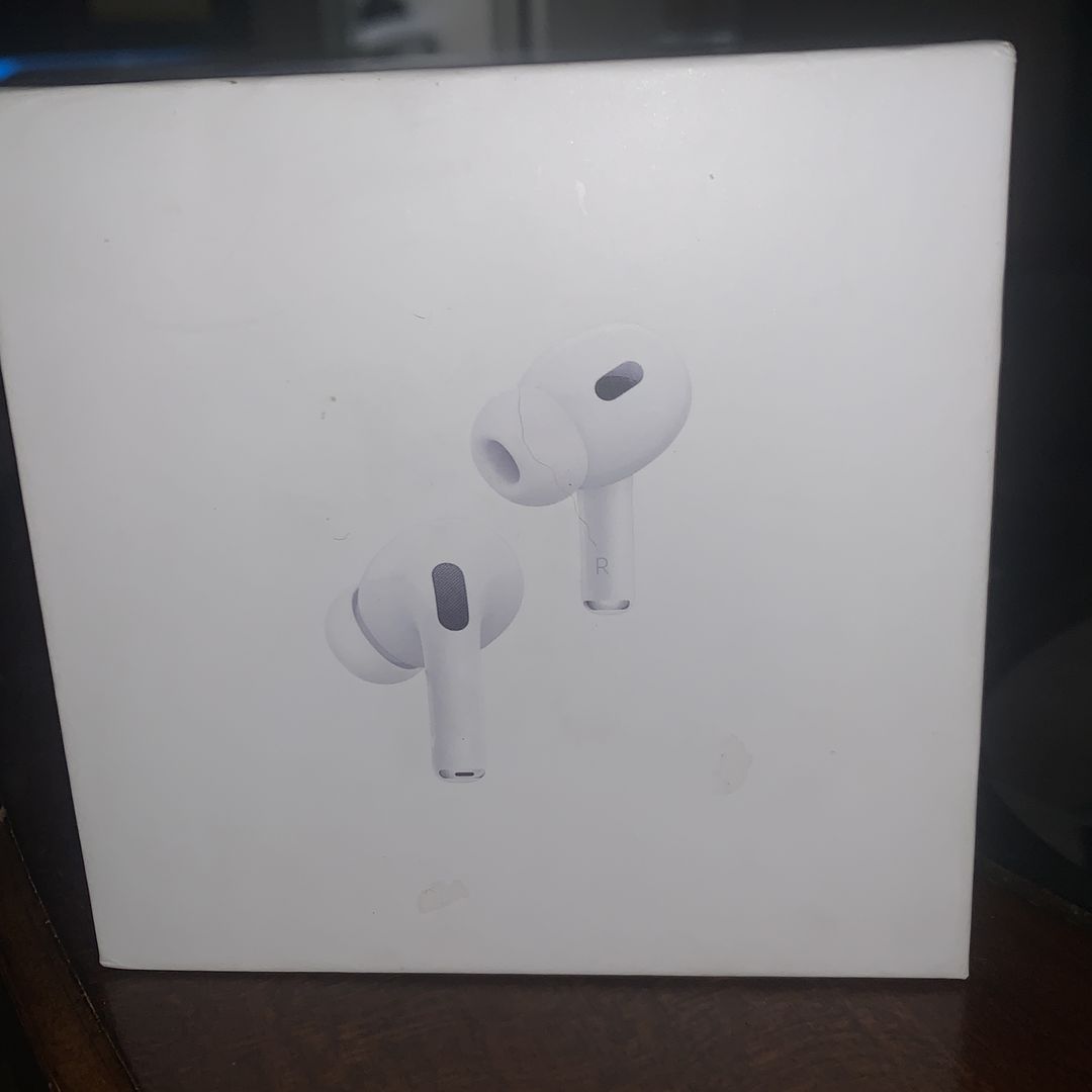 Airpods pro 2nd gen with active noise, cancellation