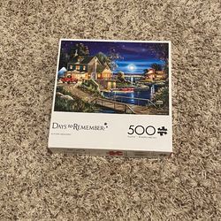 Buffalo Games 500 piece puzzle