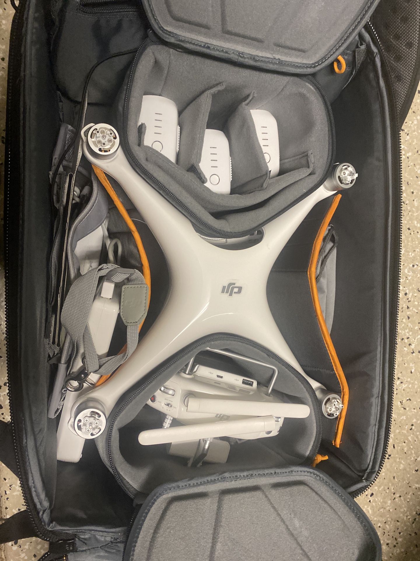 DJI Phantom 4 Pro Drone + Multiple Batteries + Backpack - Great Condition