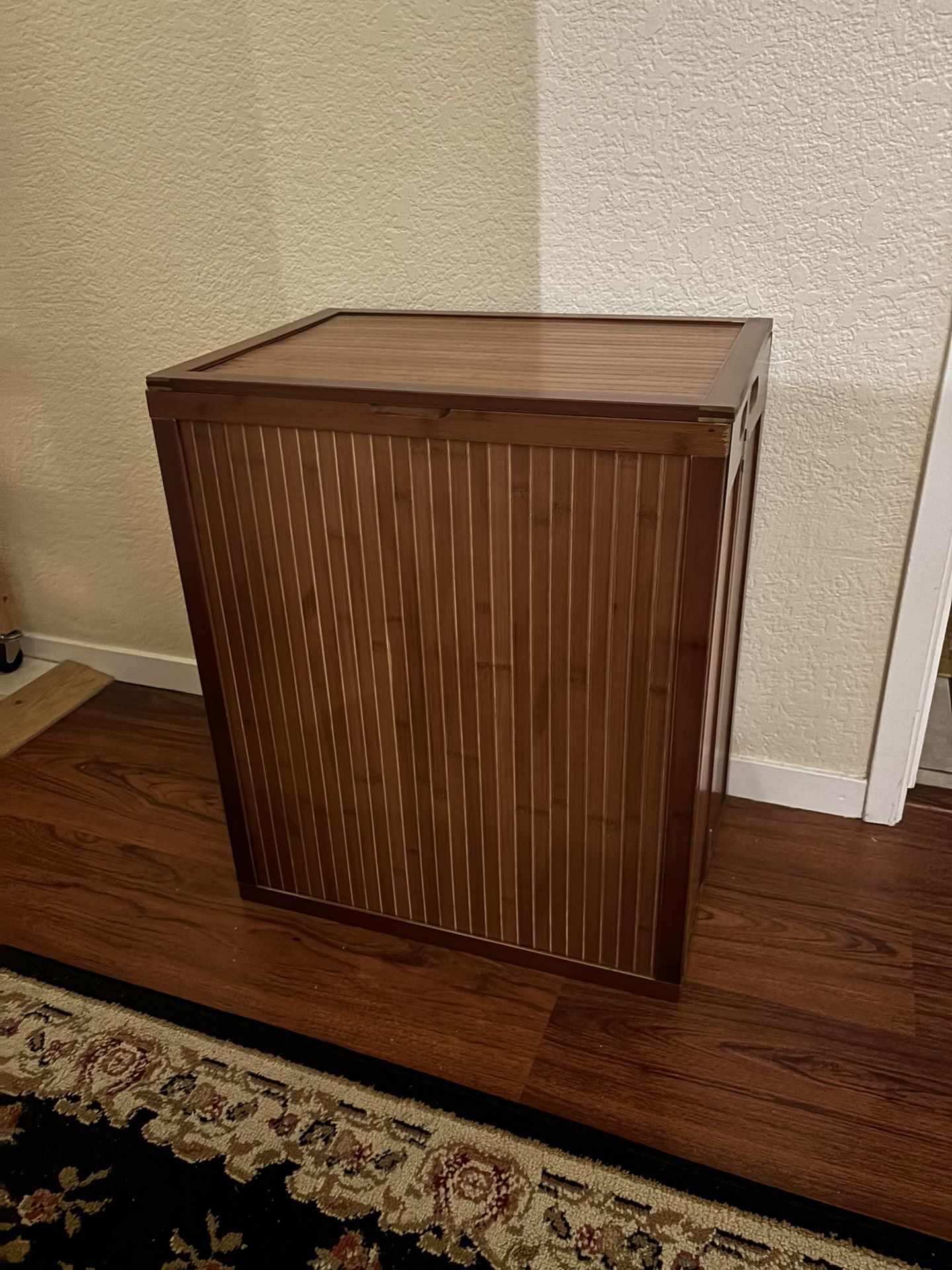 Wood Storage Chest