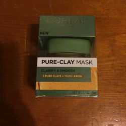 L’Oréal pure clay mask